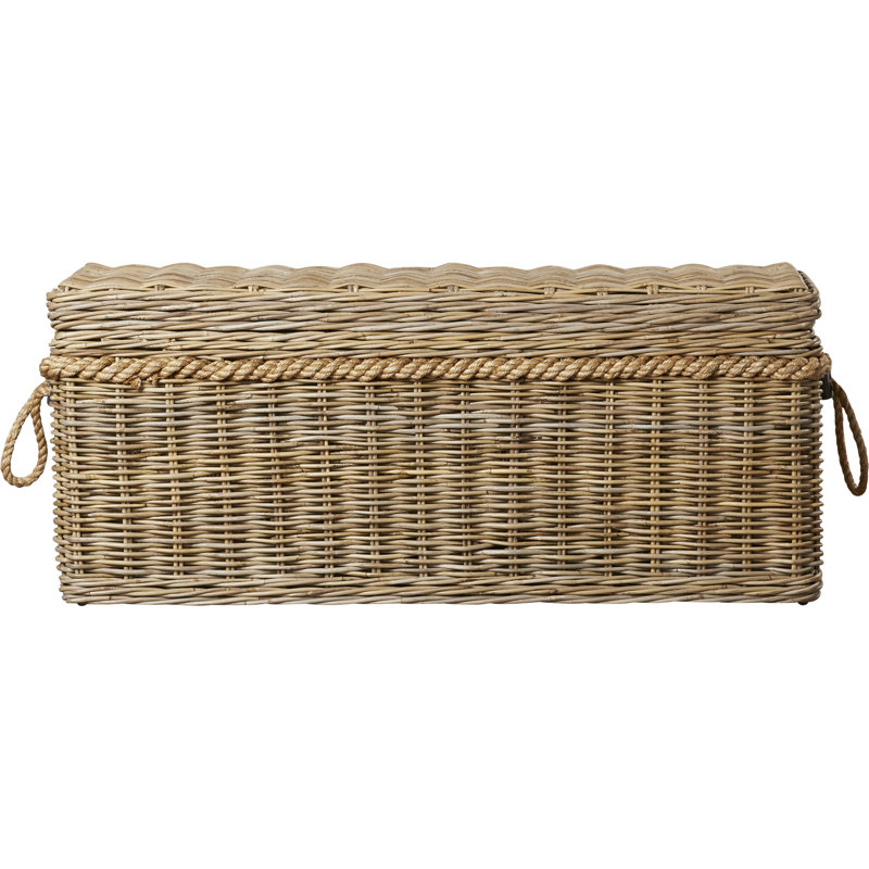 Sand & Stable Kent Wicker Trunk & Reviews Wayfair